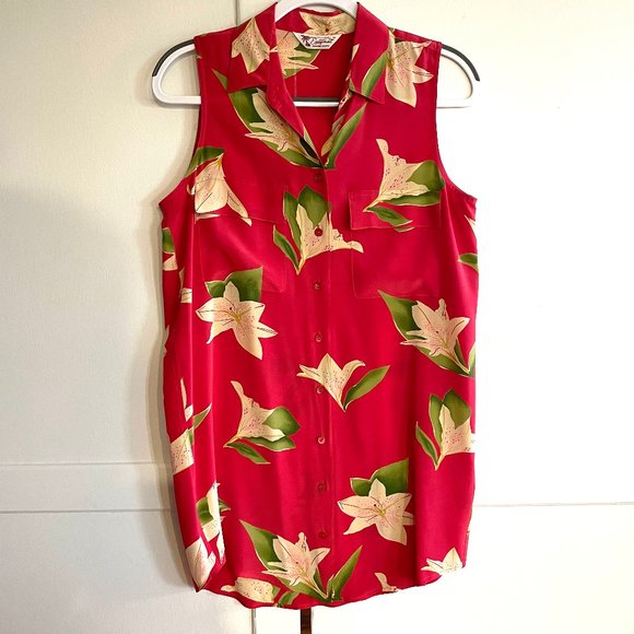 Dresses Vintage Silk Shirt Dress Poshmark